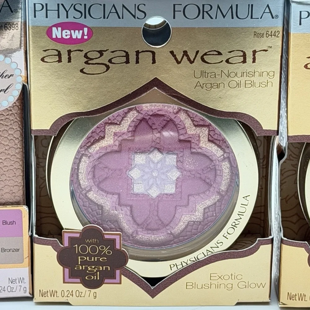 Physicians Formula Argan Nude Wear Makeup Lot BB Cream Blush Palette 4 Pc